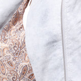 Perfecto avec doublure imprimé cachemire S0508