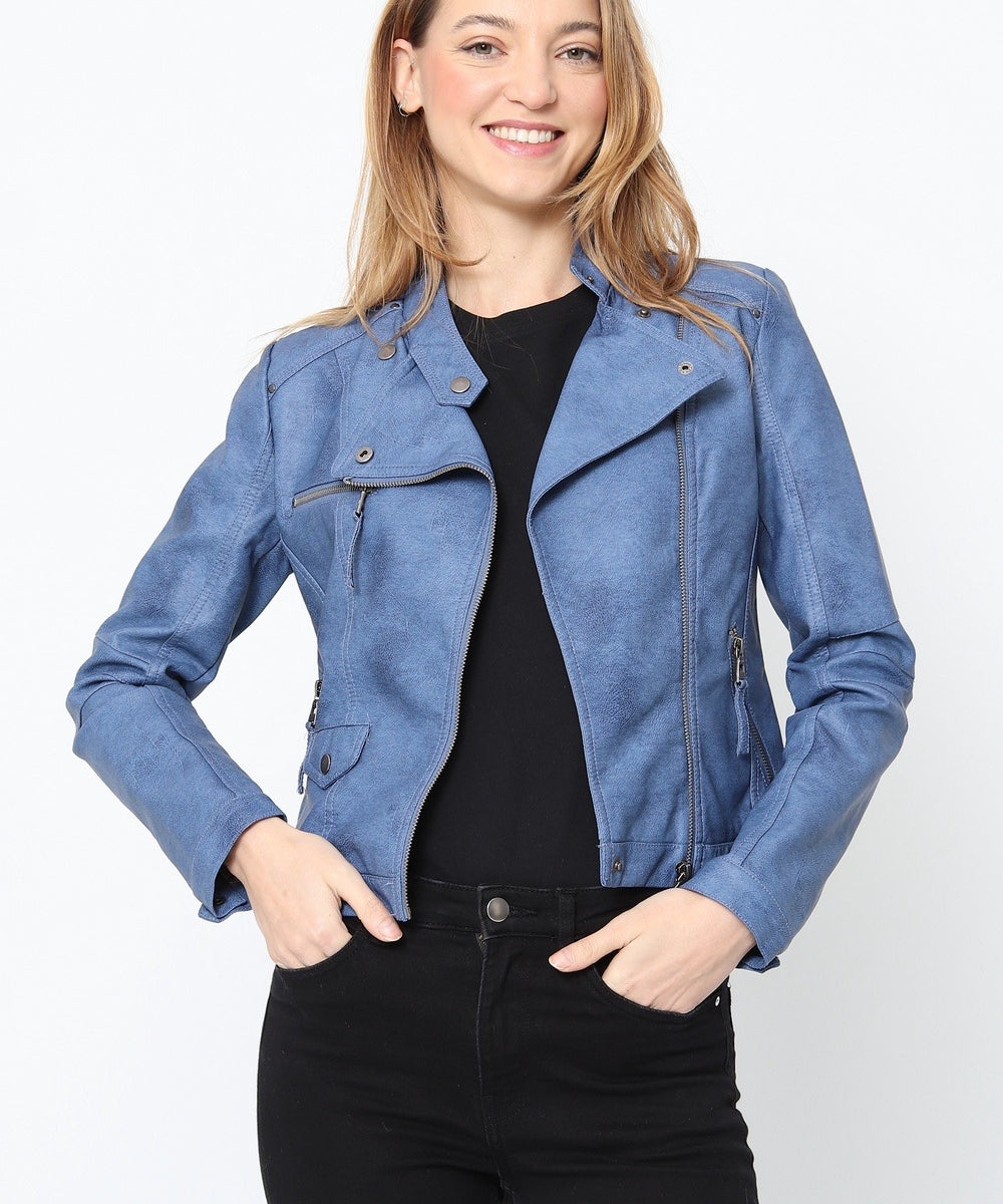 Perfecto avec doublure imprimé cachemire S0508