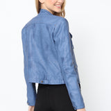 Perfecto avec doublure imprimé cachemire S0508