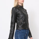 Perfecto avec doublure imprimé cachemire S0508