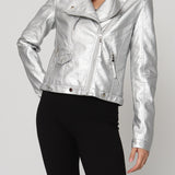 Perfecto avec doublure imprimé cachemire S0508