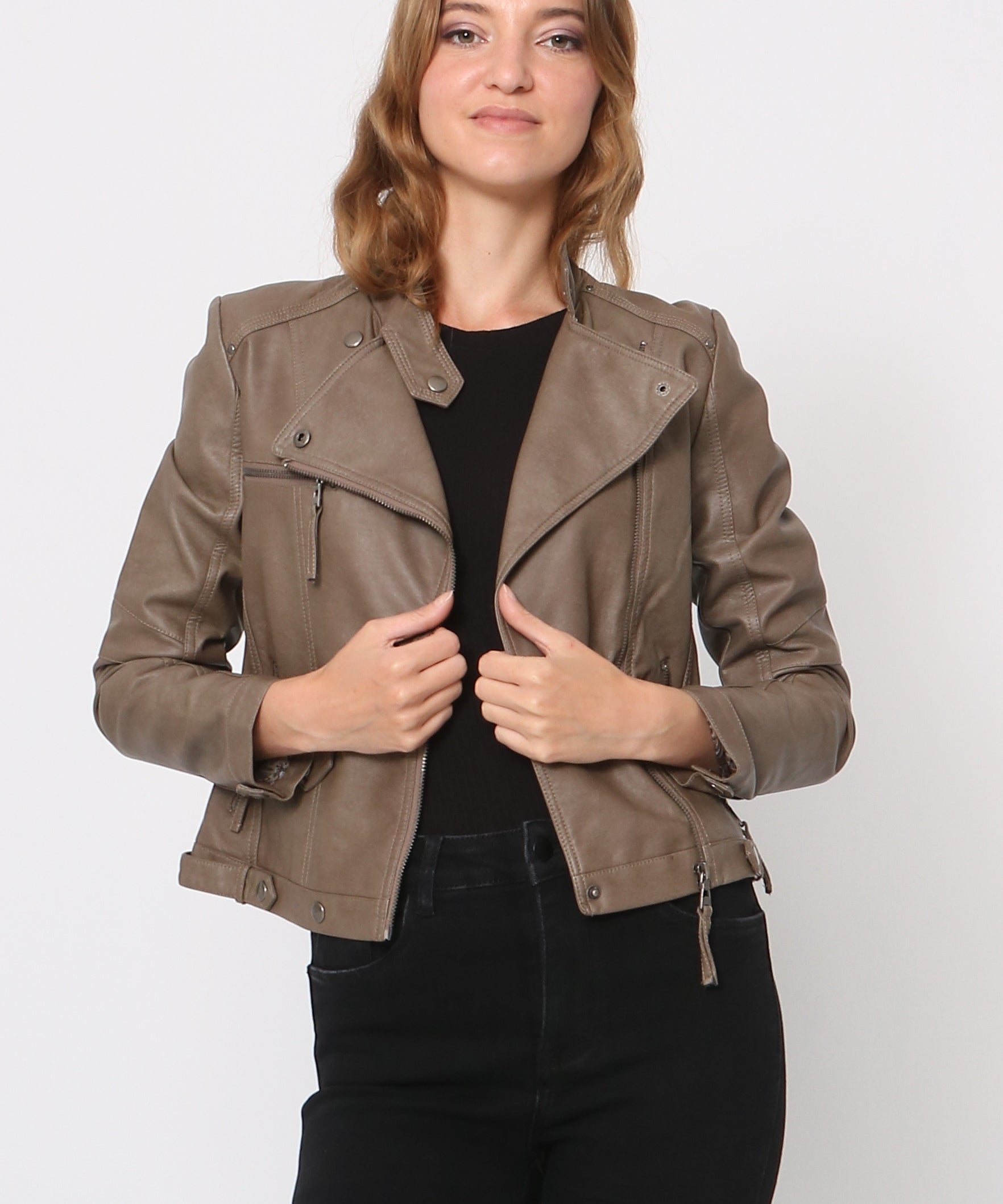 Perfecto avec doublure imprimé cachemire S0508