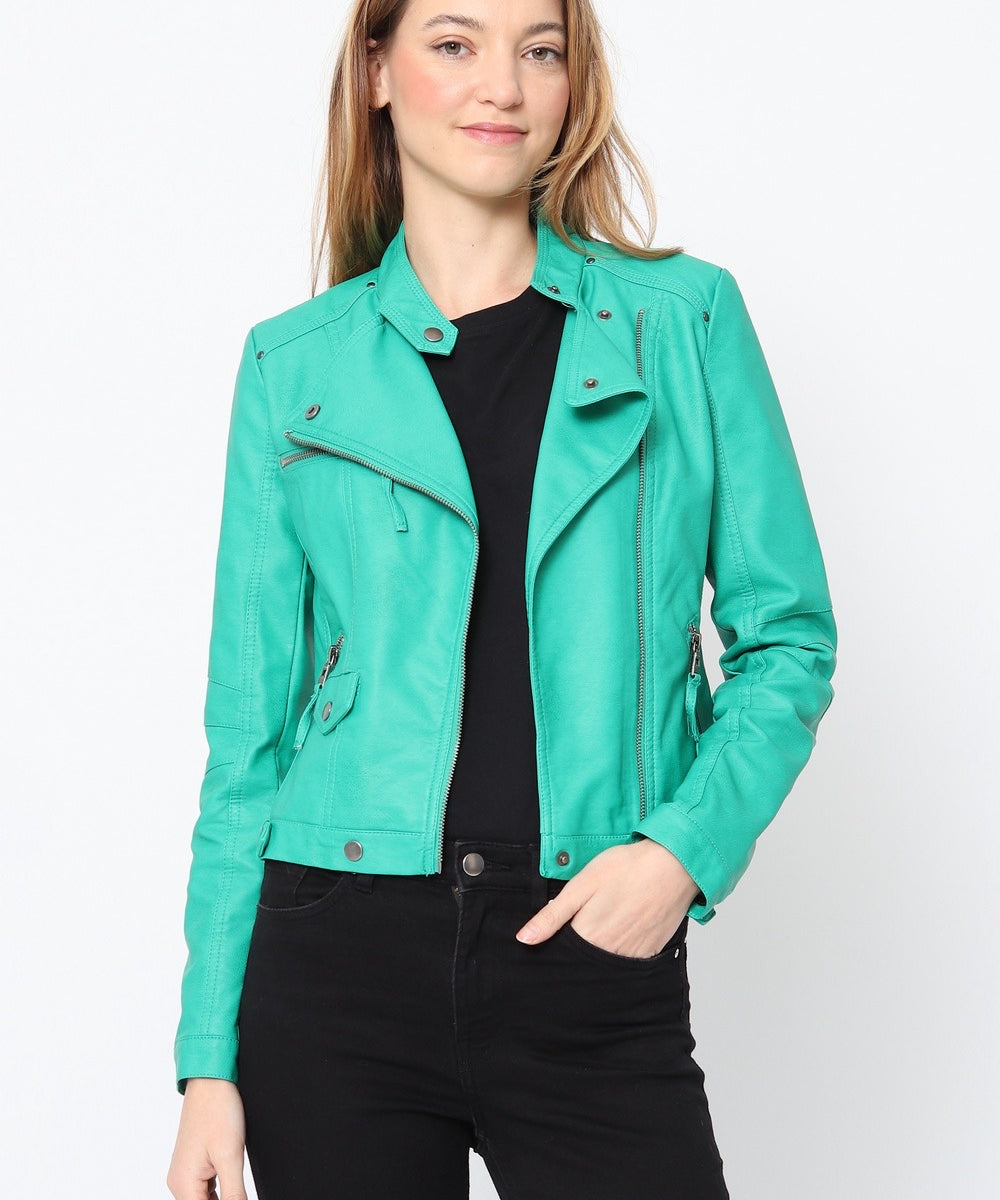 Perfecto avec doublure imprimé cachemire S0508
