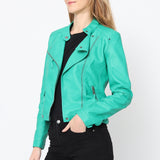 Perfecto avec doublure imprimé cachemire S0508