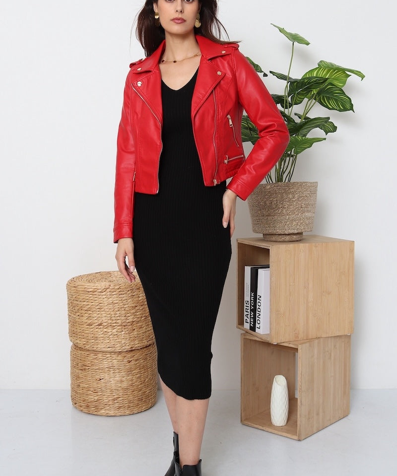 Veste biker Chiara
