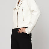Blouson perfecto simili cuir soft S2737