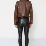 Blouson perfecto simili cuir soft S2737