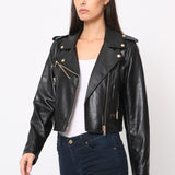 Blouson perfecto simili cuir soft S2737