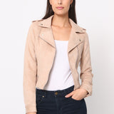 Blouson perfecto en suédine S2767