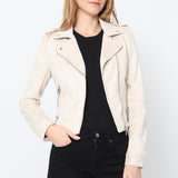 Blouson perfecto en suédine S2767