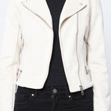 Blouson perfecto en suédine S2767