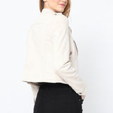 Blouson perfecto en suédine S2767
