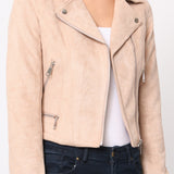 Blouson perfecto en suédine S2767