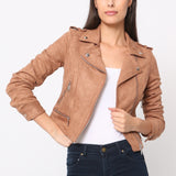 Blouson perfecto en suédine S2767