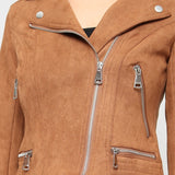 Blouson perfecto en suédine S2767