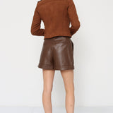 Blouson perfecto en suédine S2767