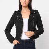 Blouson perfecto en suédine S2767