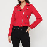 Blouson perfecto en suédine S2767