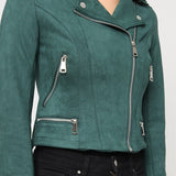 Blouson perfecto en suédine S2767