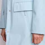 Veste imperméable effet gomme S3801