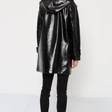 Parka effet vinyl S3860