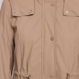 Parka imperméable ceinturée Jade rupture