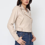 Veste perfecto en simili cuir S4720