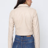 Veste perfecto en simili cuir S4720