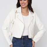 Veste perfecto en simili cuir S4720