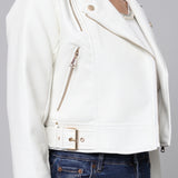 Veste perfecto en simili cuir S4720