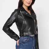 Veste perfecto en simili cuir S4720