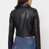 Veste perfecto en simili cuir S4720