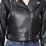Veste perfecto en simili cuir S4720