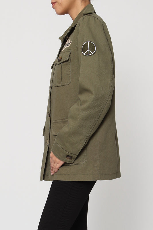 Veste militaire Believe