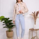 Veste en similicuir Melya