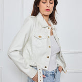 Veste en similicuir Melya