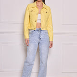 Veste en similicuir Melya