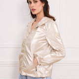 Parka imperméable effet irisé Sienna