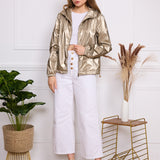 Parka imperméable effet irisé Sienna