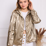 Parka imperméable effet irisé Sienna