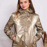 Parka imperméable effet irisé Sienna