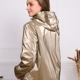Parka imperméable effet irisé Sienna