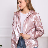 Parka imperméable effet irisé Sienna
