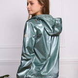 Parka imperméable effet irisé Sienna