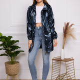 Parka imperméable effet irisé Leona