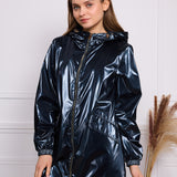 Parka imperméable effet irisé Leona