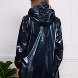 Parka imperméable effet irisé Leona