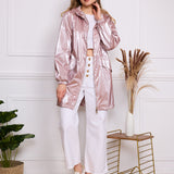 Parka imperméable effet irisé Leona
