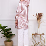 Parka imperméable effet irisé Leona