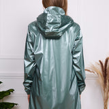 Parka imperméable effet irisé Leona